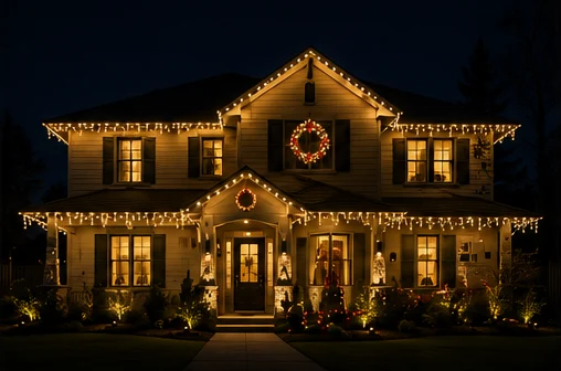 Permanent holiday lighting